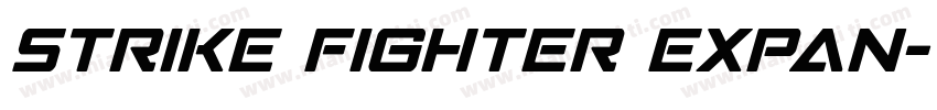 Strike Fighter Expan字体转换